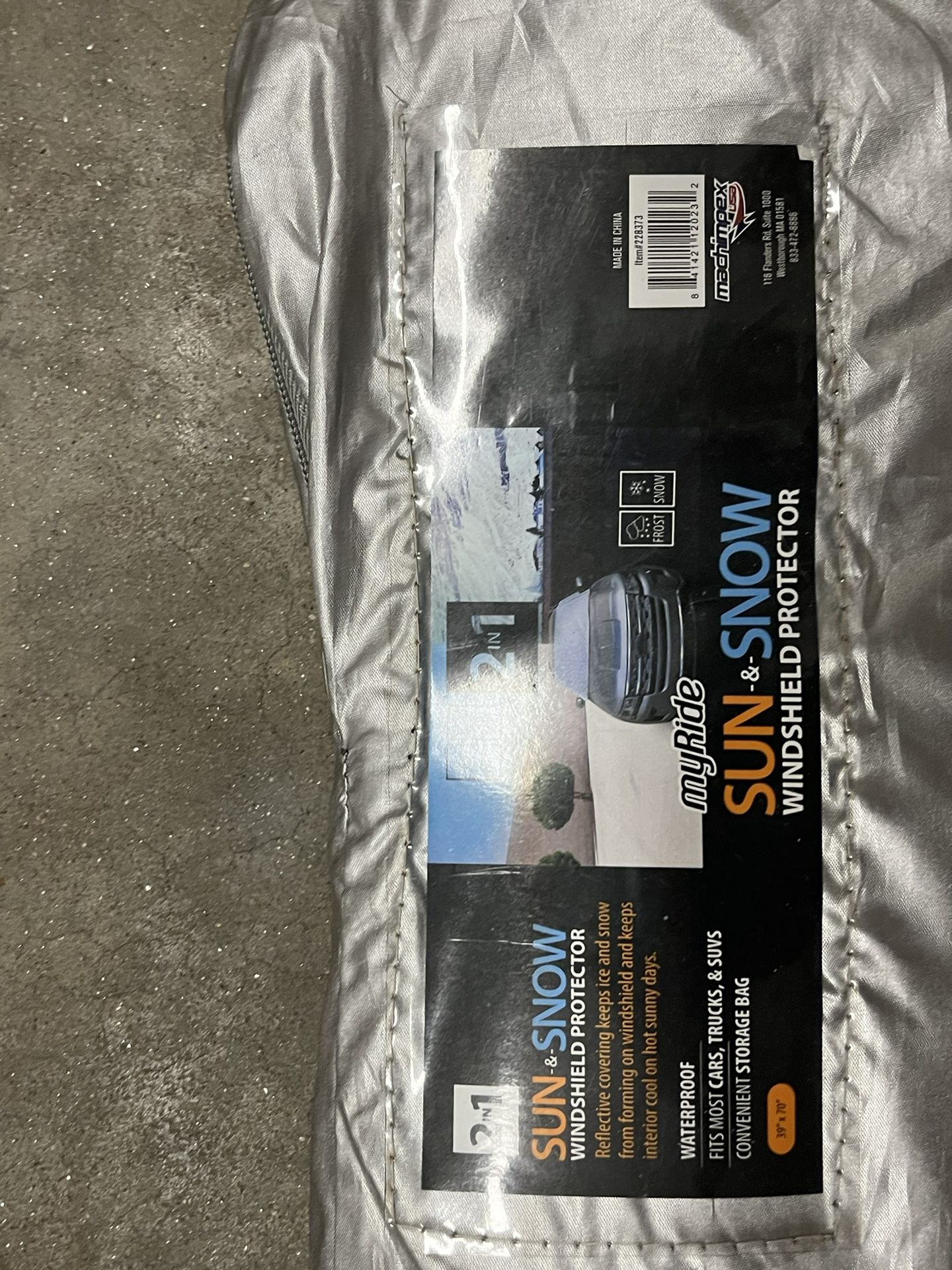 Sun And Snow Windshield Protector
