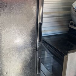 Refrigerator And stove 
