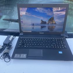 Lenovo  laptop  windows  10 pro  500 gigs  hard  drive  storage and  4 gigs  memories  with  camera  and good  battery