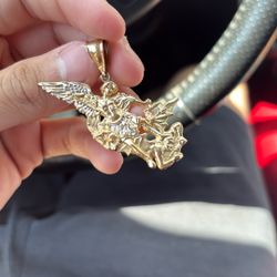 St Micheal Pendant