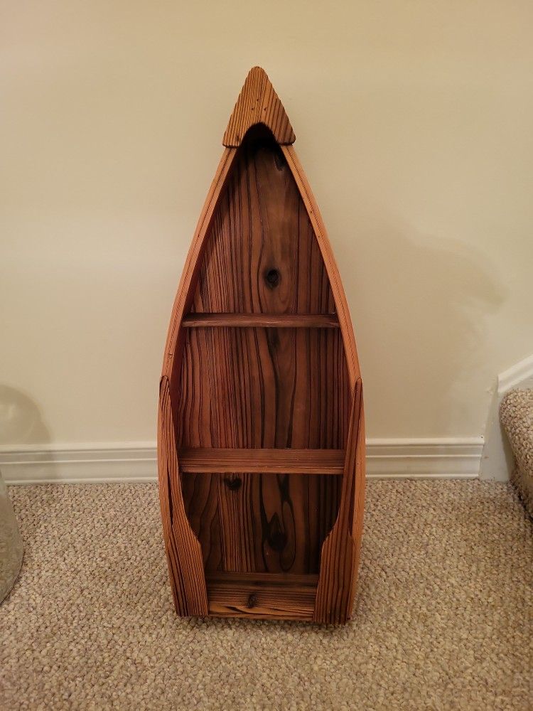 Wooden Boat For Decoration 