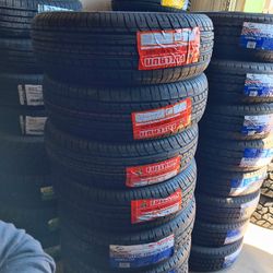 205/70/15 Full run Tires Installed And Balanced/ Instaladas Y Balanceadas