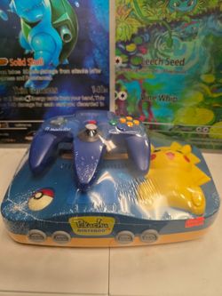 Pikachu N64 System REGION FREE CASH ONLY MEETUP ONLY