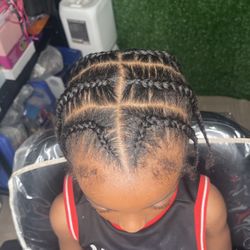 Little Boy Cornrows 