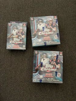 TOPPS 2025 NFL.  Hanger $35 firm mega box $100 obo