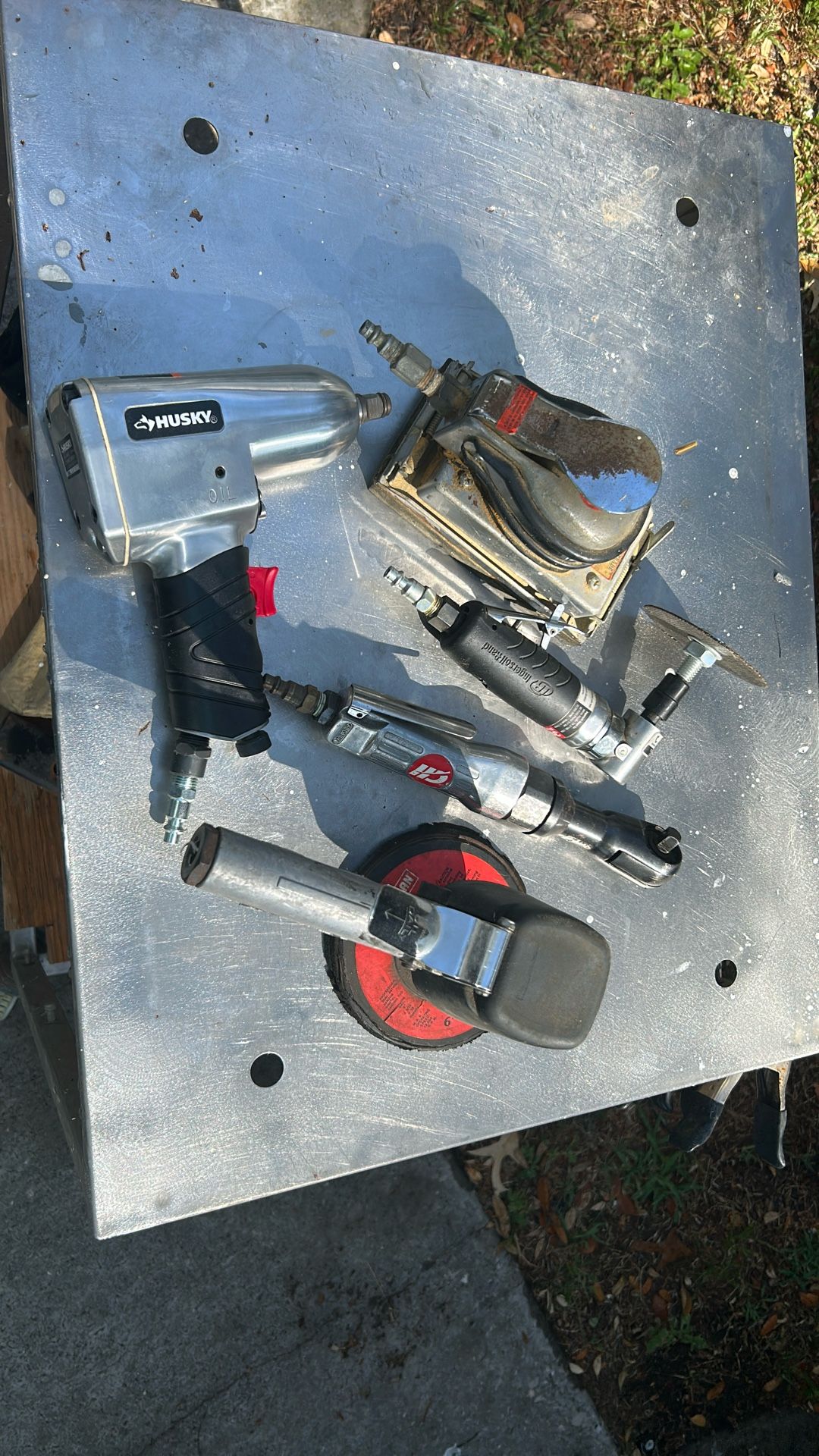 Set Of 5 Air Tools
