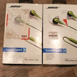 Bose soundsport in ear headphones