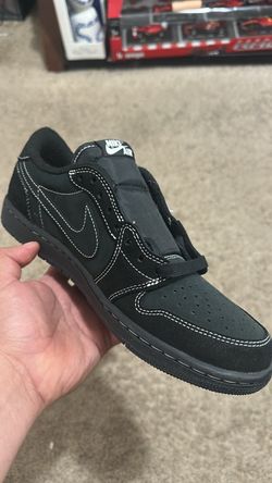 Jordan 1 Retro Low OG SP Travis Scott Phantom en negro
