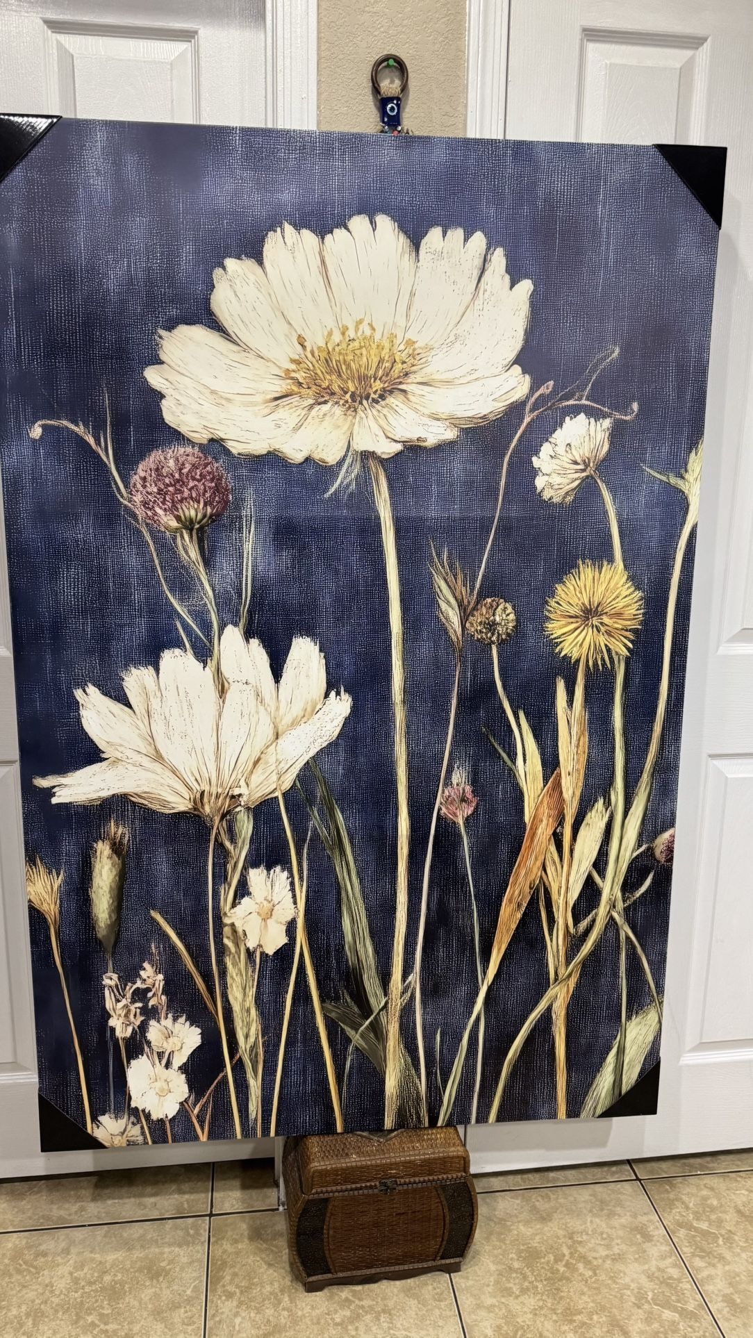 Floral CXXI Gallery Wrapped Canvas - Ready To Hang
