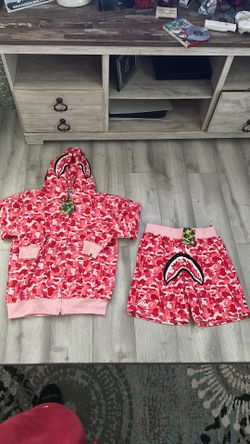 Bape camo shark set