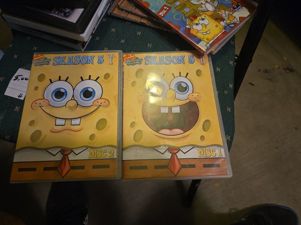 SpongeBob Season 5 Vol 1 : Disc 1 And 2