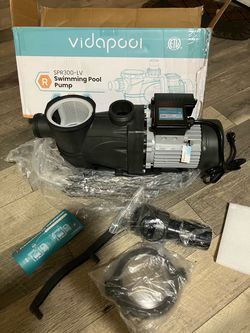SPT150-HV   In/Above Ground   Pool   Pump,   Self Primming   High   Flow   (with Timer,   1.5HP,   7350   GPH, 220V)