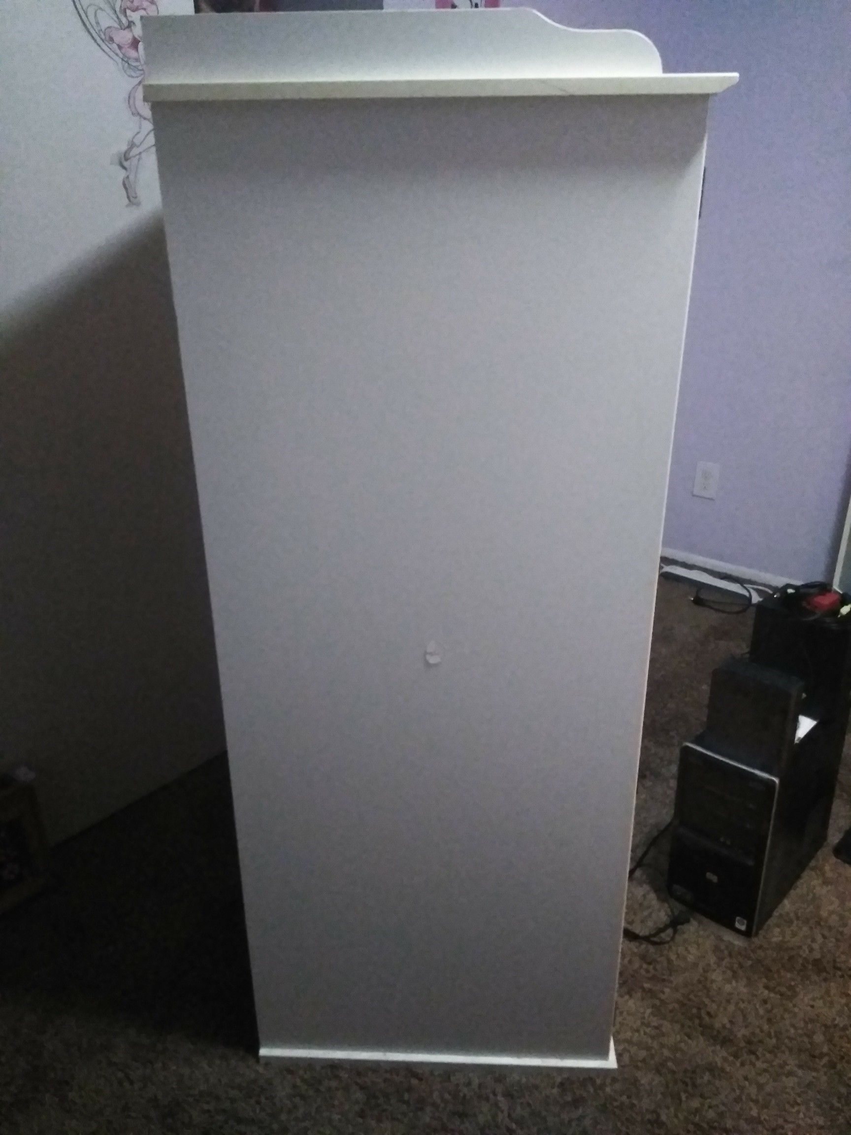 Ikea White Computer Armoire