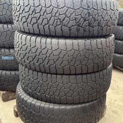 285 75 18 Falken Wild Peak Set of 4 Used In Premium Condition