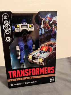 Transformers Age of the Primes Voyager Class Autobot Red Alert