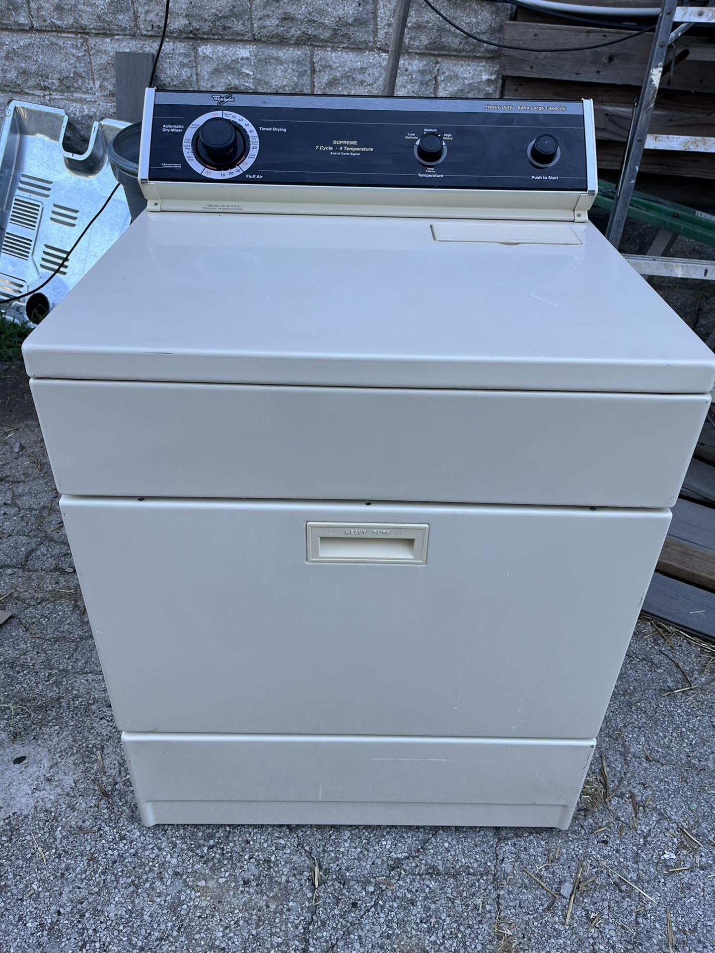 Whirlpool Electric Dryer