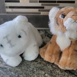 2 Mirage Las Vegas Tigers from Siegfred and Roy's Garden
