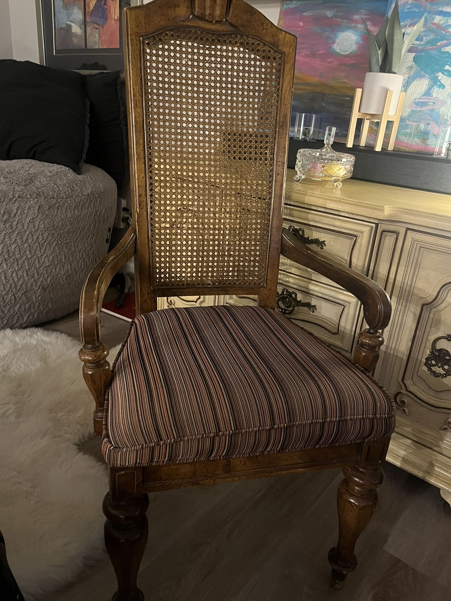 Antique Arm Chair Boutique Accent Chair And Leather Ottoman