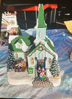 Christmas town home