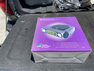 Alarm Clock With Cd Player