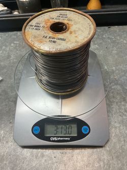 Gardiner Solder Company 3lbs Spool Solder Tin Alloy Type SN60 WRMA P3