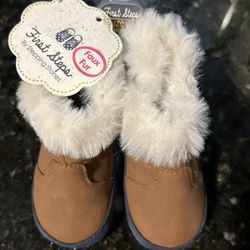 First Step Fur Boots
