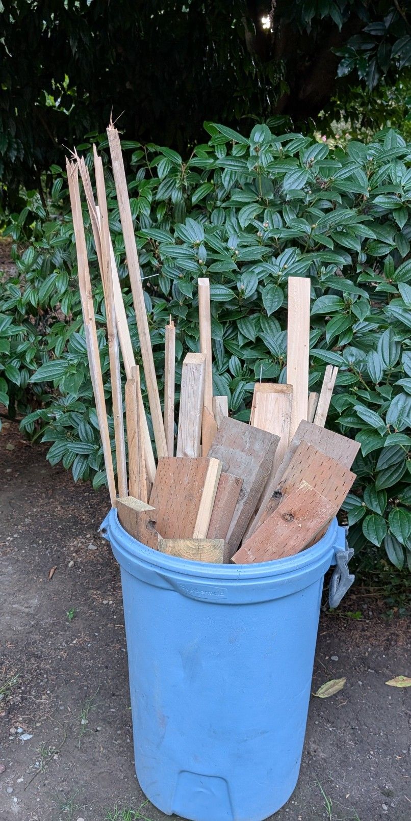 Leftover Construction Wood