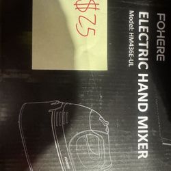Electric Hand Mixer