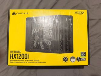 Corsair Power Supply Hx 1200i New