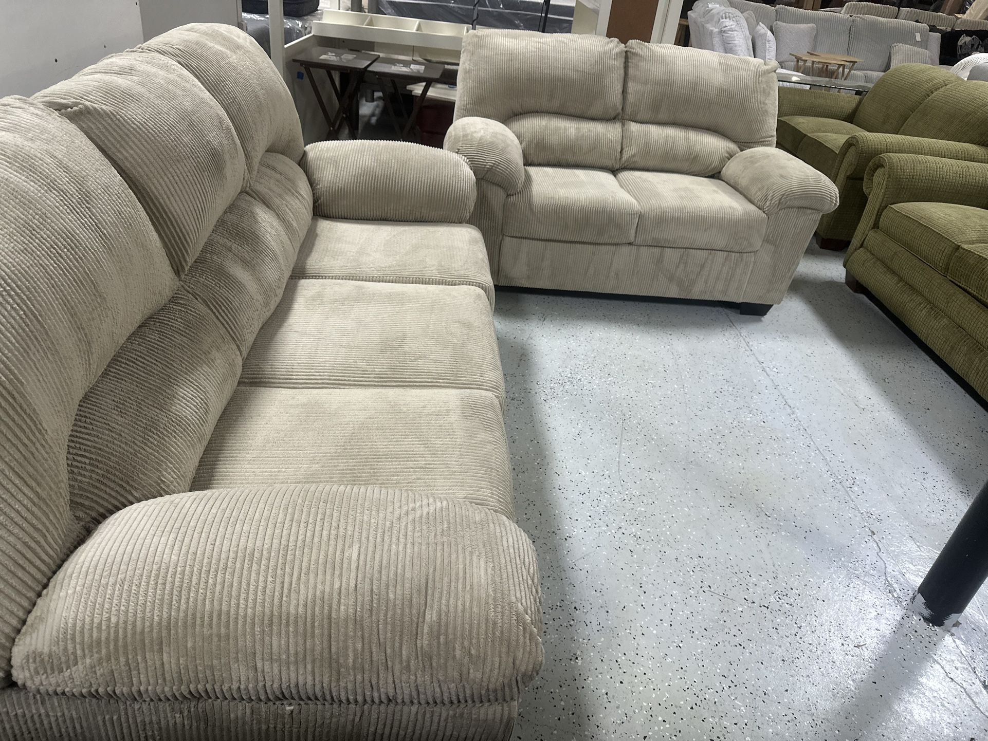 Sofa And Loveseat Good Condition Free Delivery 🚚 