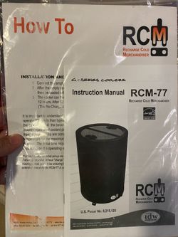 Recharge cooler new. With instructions.