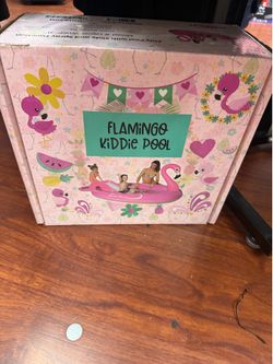 Flamingo pool for kids