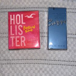 Hollister and curve women’s perfume