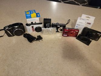 6 Camers Read Description All Great Condition