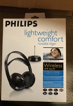 Philips Lightweight Comfort Wireless headphones - New in Box