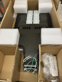 Led Light With Pole And Anchor Bolts