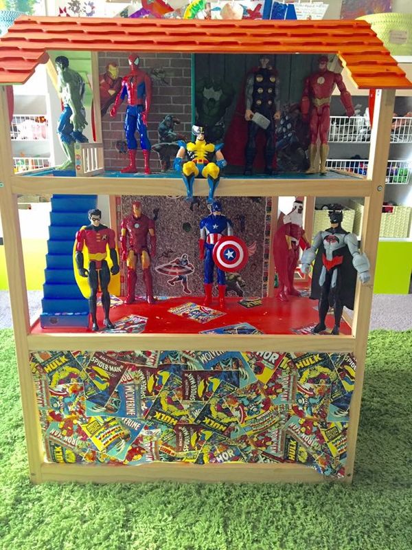 Boys super hero doll house for Sale in Pflugerville, TX OfferUp