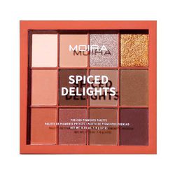 NEW Moira Spiced Delights Orange and Brown Neutral Summer Eyeshadow Palette