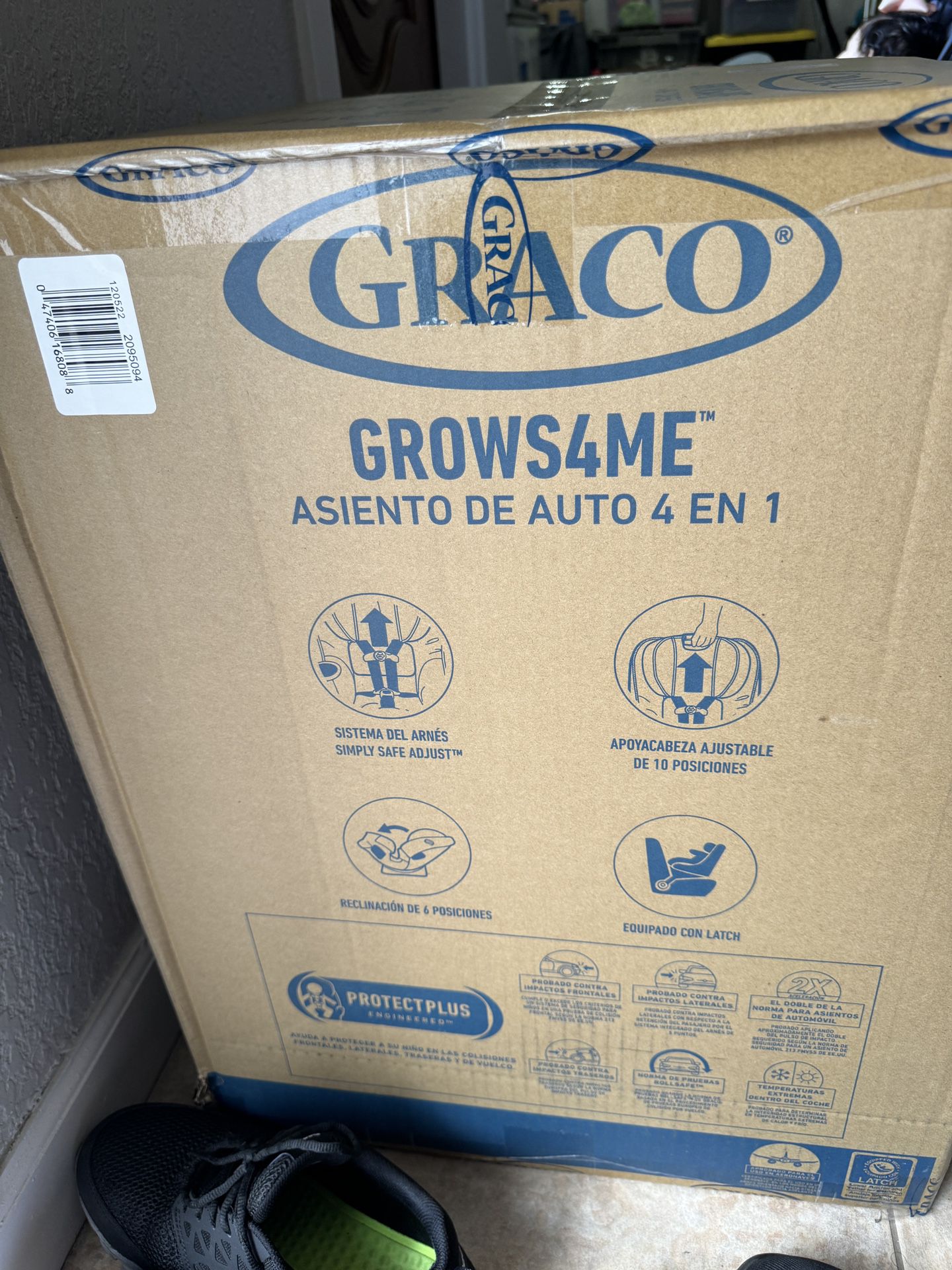 Graco Grows4me 4 In 1 Car seat 