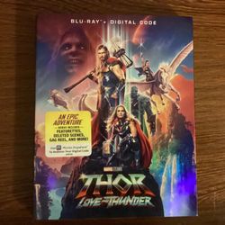 Thor Love And Thunder Blu Ray Digital Movie