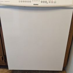 White Kenmore Dishwasher Like New 