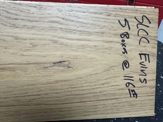 116 sf natural hardwood SUPER DEAL