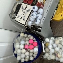 Huge Lot of Golf Balls – New & Used – Titleist, Callaway, Nike + More! - $150