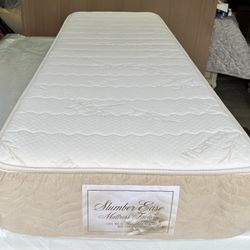 Slumber Ease Bamboo Mattress Sample 72” By 26” By 9”
