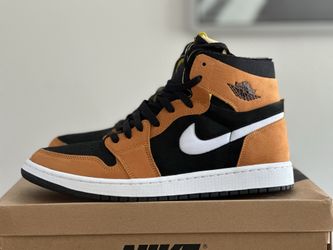 Jordan 1 Zoom Air CMFT  “black Monarch “  CT0978-002 Mens 11