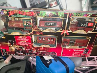 North Pole Express Christmas Train Set