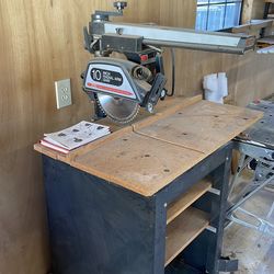 Craftsman radial arm saw 10 inch