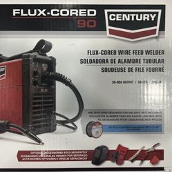 CENTURY Flux-Cored 90 Feed Welder Black/Red