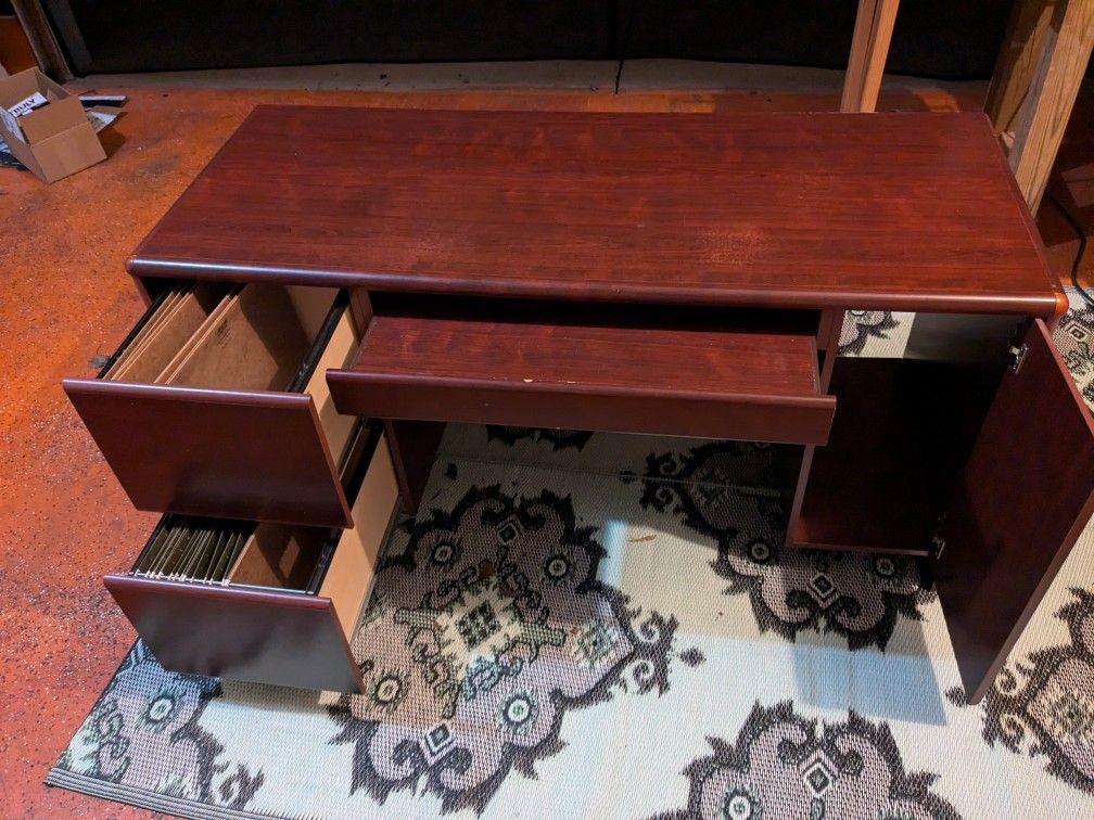 Brown Desk