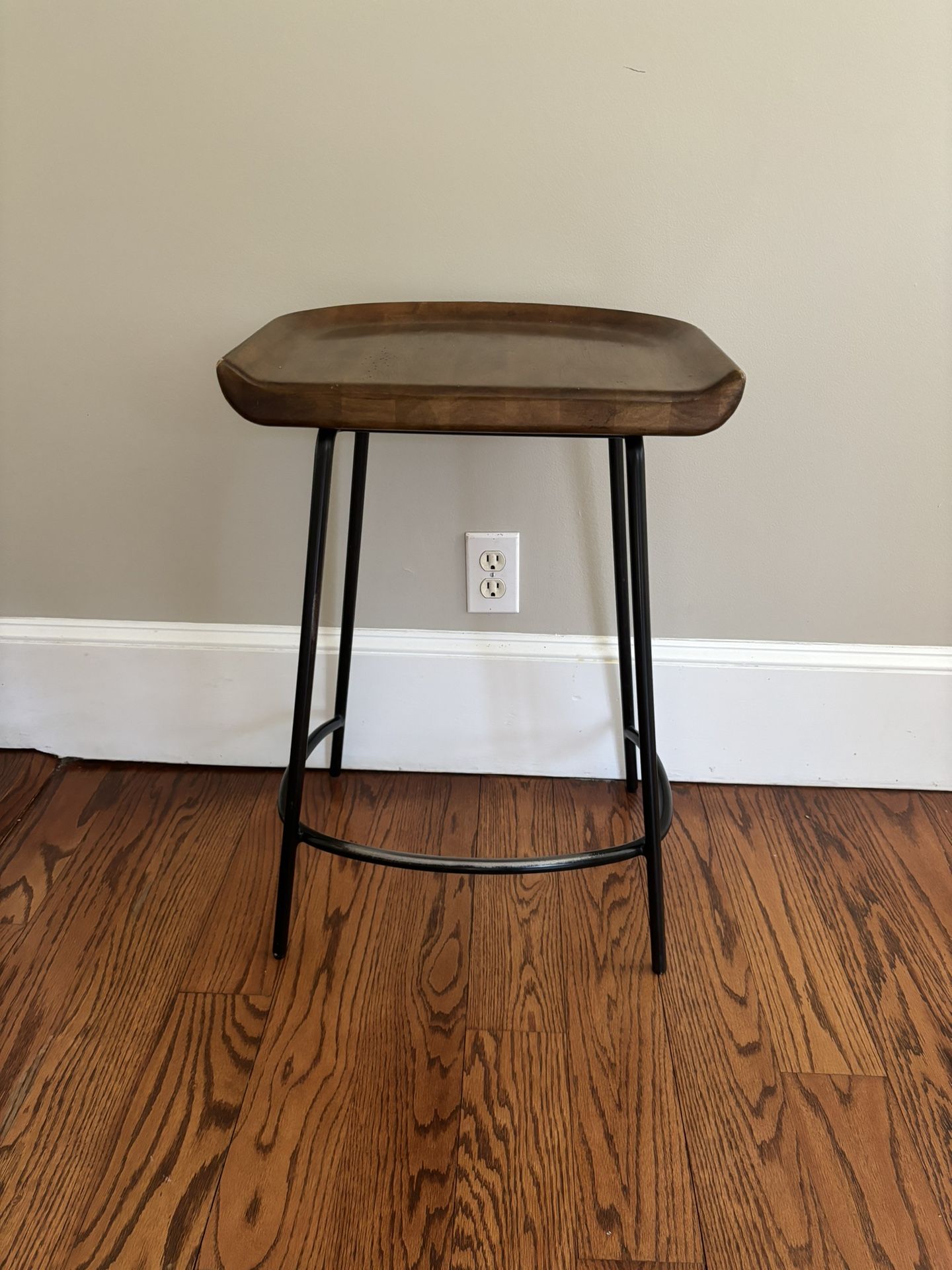 Randle Tractor Counter Stools - Set of 4 or Sold Separately - $150 Each Transform your space with this stylish set of four Randle Tractor Counter Stoo